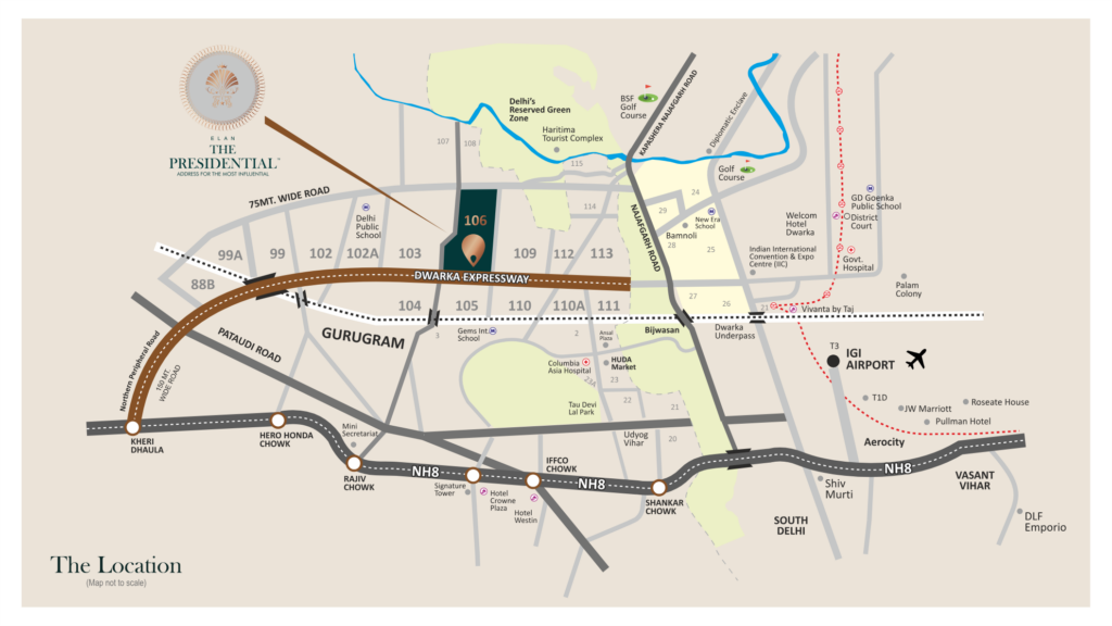 Ambience Caitriona view map